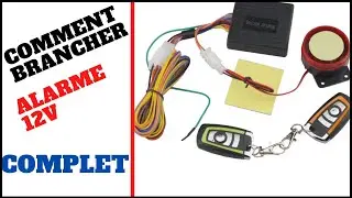 🔧HOW TO CONNECT 12V ALARM 🔵