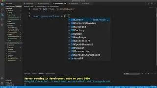 004 Generate a JSON Web Token