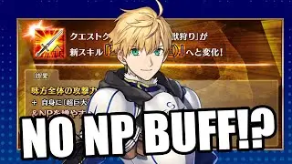 Arthur Pendragon gets another Buff but not for his Noble Phantasm....