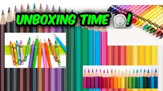 opening new color pencils ✏ ||AQVA  HUNTER GAMER ||UNDER 100₹
