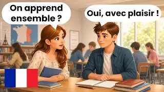 10 Easy French Dialogues for Beginners (A1-A2) | Daily Conversation Practice