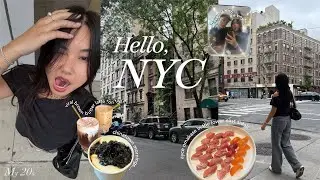 my life in New York City 🍎 | brown butter lattes, the Met & chinatown rice rolls!