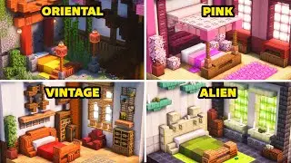 30 Bedroom Interior Ideas in Minecraft