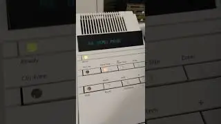 HP LaserJet 4M Plus printing PostScript demo page
