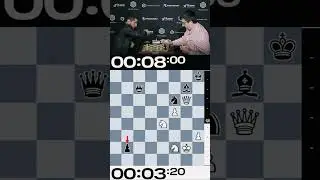 🙈😱 The little jump by Kramnik! #chess #worldchess #kramnik #jospem #chessgame #shorts