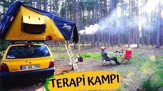 CAMPING IN THE BIG FOREST WITH THE SMALL CAR
