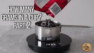 How many grams are in one cup?  The sequel