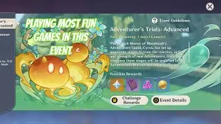 Adventurer's Trial Event Gameplay (top 5 games) - Genshin Impact