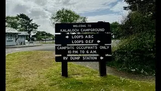 Kalaloch Campground Tour - Olympic National Park June 2024