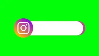 Social network lower third feel free to use In your video Instagram