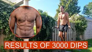 I Did 100 Dips A Day For 30 Days (Here's What Happened)