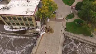 Cannon River Flooding at Northfield. September 23 2016