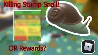Killed Stump Snail in less than 10 mins hopefully...
