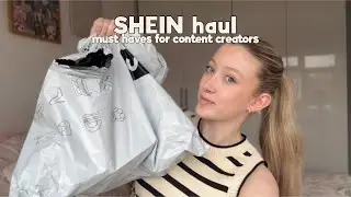 SHEIN haul | content creator must haves🍒🤍