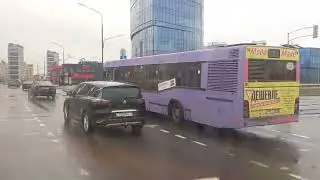 Поездка на автобусе МАЗ-107.466 (579) //АВ 7120-1//. Маршрут 239.