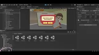 Membuat Tombol Exit/Keluar di Unity | Tutorial Unity #10