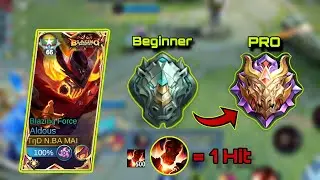HOW TO PLAY ALDOUS LIKE A PRO:THE BEST BUILD FOR ALDOUS2023 @nbamainhkum #mobilelegends