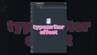 🖊️ Create Typing Animation in Pure JS! 