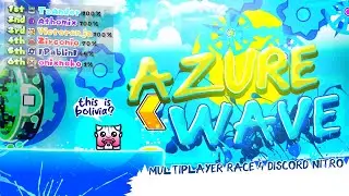 "Azure Wave" By Nongvanthao (Tidal wave Made In Bolivia)| Geometry Dash [2.2]