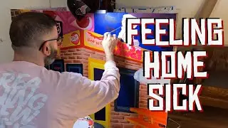 I Made A Painting About Feeling Home Sick