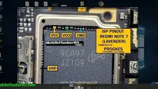 Redmi Note 7 ISP Pinout EMMC Ways For Format Dead Boot Frp Unlock Ways by GSM Free Equipment