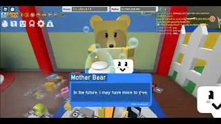 Got star treat from mother bear last mother bear quest( roblox bee swarm simulator)
