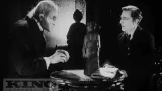 Sherlock Holmes (Barrymore) meets Moriarty (DVD excerpt)