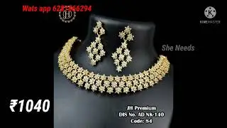 Latest Trending neck sets with free shipping 😍#sheneeds #imitationjewelery #necksets #neckset #jewel