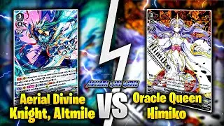 V-Premium Showdown: Aerial Divine Knight, Altmile VS Oracle Queen, Himiko