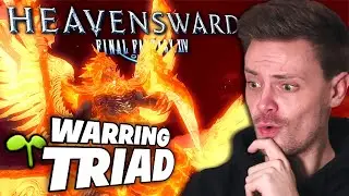 The COOLEST fights so far! First Time FFXIV Heavensward Warring Triad