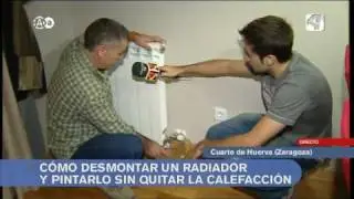 Desmontar un radiador para pintar