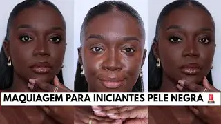EASY MAKEUP FOR BEGINNERS BLACK SKIN - FRANCINE MONTEIRO