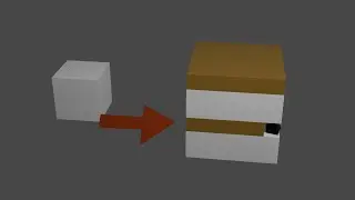 Кааба в Blender 3D 2024