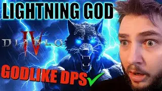 Lightning God (Druid Build) Strongest Werewolf Lightning Storm Guide | Diablo 4 - Season 4