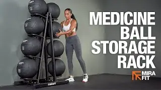 Mirafit 8 Medicine Ball Storage Rack