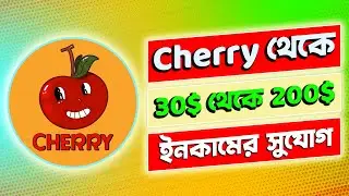 Cherry Airdrop থেকে ইনকাম সুযোগ ​  ॥ Make Huge Money From Cherry Airdrop ॥ Cherry Airdrop