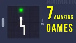 7 Amazing Html CSS JavaScript Games You Must See! | Cool CSS Animations Effects