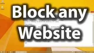 Edit Hosts File and Block any Website