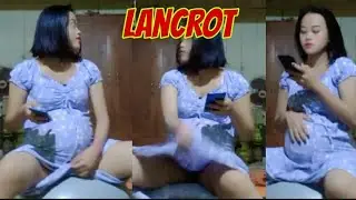 Bumil Maen Gymball, lupa kalo pake daster
