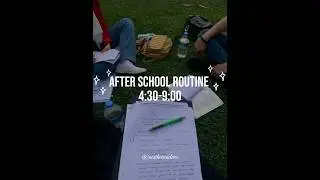 After school routine 4:30-9:00🎀⭐️ #aesthetic #viralshorts #afterschool