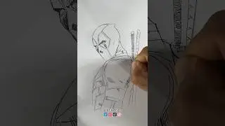 Cómo dibujar a Deadpool #dibujo #arte #tutorial #drawing #art