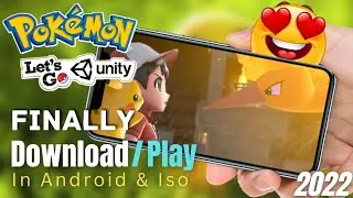 Pokemon Let's Go Unity For Android & IOS 😱