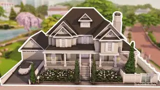 Base Game family home | Sims 4 speed build