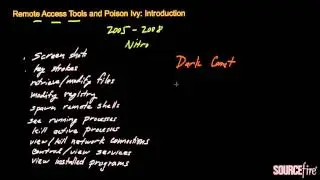 Remote Access Tools and Poison Ivy: Introduction
