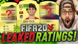 OMG LEAKED FIFA 20 PLAYER RATINGS!!!