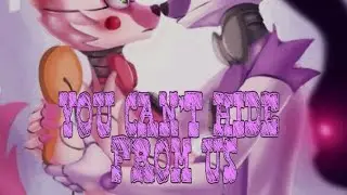 (Фнаф)Фантайм Фокси и Фантайм Фредди YOU CAN'T HIDE FROM US