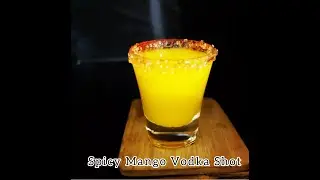 Spicy Mango Vodka Shot