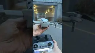 🔥DJI Mini 4 Pro: How to fly in Tunnel (almost hit ceiling)!🚀