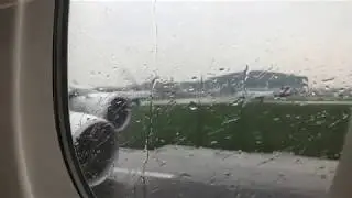 POWERFUL EMIRATES AIRBUS A380 TAKEOFF - LONDON HEATHROW