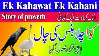 Kauwa Chala Hans Ki Chaal || Story Behind a Proverb in Urdu || Ek Kahawat Ek kahani || Proverb